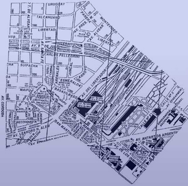 Mapa Retiro Ciudad De Buenos Aires Mapa